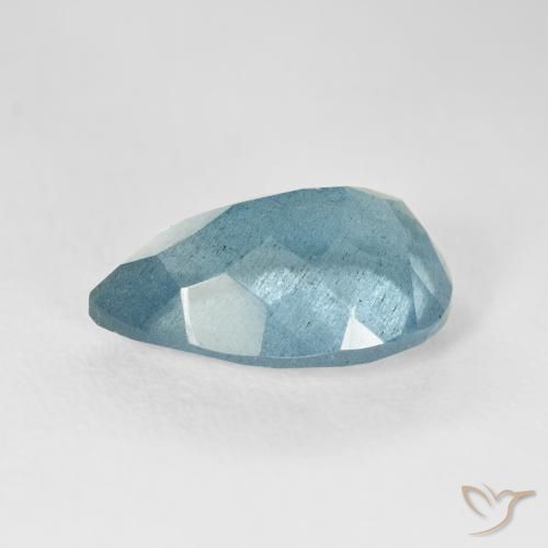 Aquamarine Gemstone in 15 x 10 mm (calibrated) Size for Sale, Aquamarine Stone in Light Blue Color