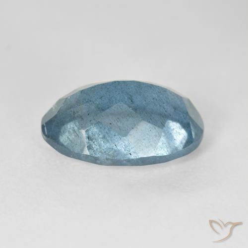 Aquamarine Gemstone in 14 x 10 mm (calibrated) Size for Sale, Aquamarine Stone in Light Blue Color