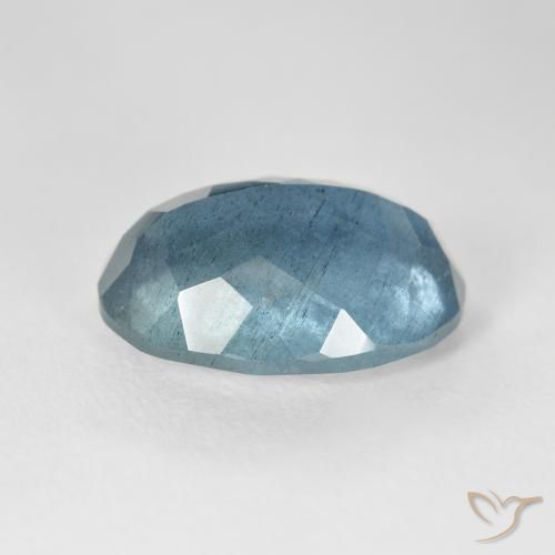 Aquamarine Gemstone in 16 x 12 mm (calibrated) Size for Sale, Aquamarine Stone in Light Blue Color