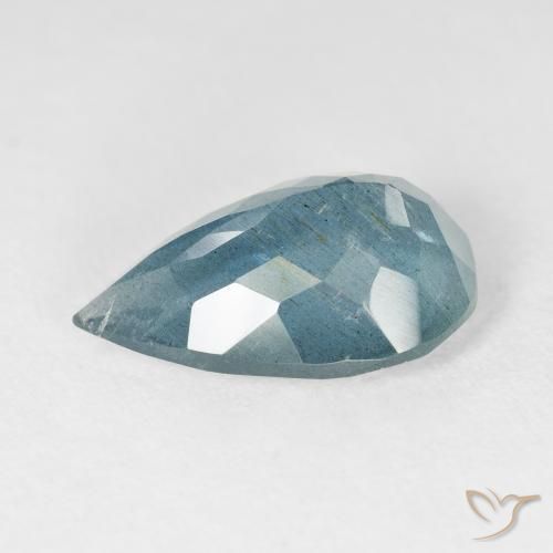 Aquamarine Gemstone in 15.7 x 10.4 mm Size for Sale, Aquamarine Stone in Light Bluish Turquoise Color