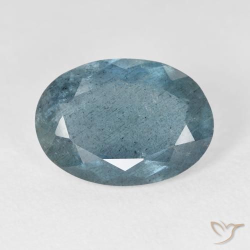 5.19ct Turquoise Aquamarine, Oval, Translucent