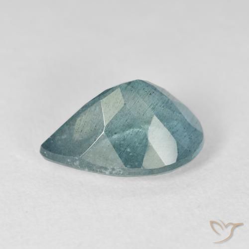 Aquamarine Gemstone in 13 x 9 mm (calibrated) Size for Sale, Aquamarine Stone in Greenish Blue Color
