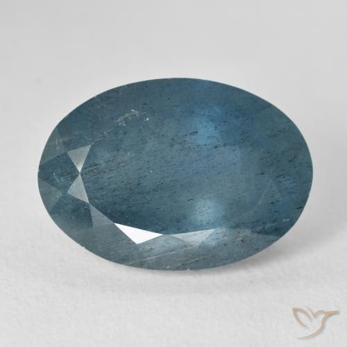 14.32 ct Blue Aquamarine Stone, Natural Aquamarine in Oval Facet Shape for Sale
