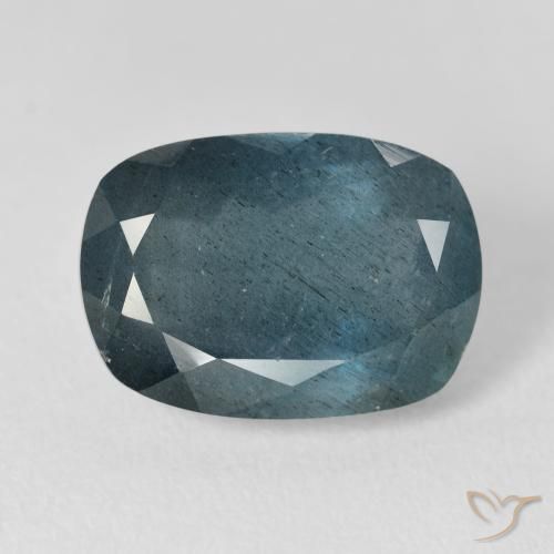 9.84ct Blue Aquamarine, Cushion, VS-SI