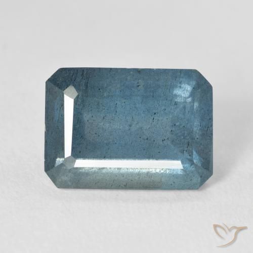7.81ct Blue Aquamarine, Emerald Cut, VS-SI