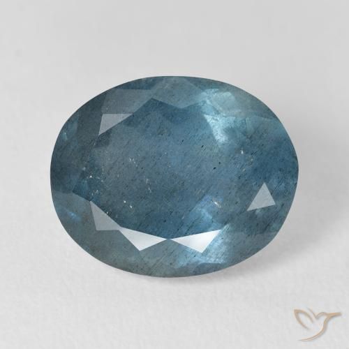 8.01ct Blue Aquamarine, Oval, VS-SI