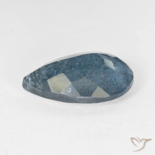 Aquamarine Gemstone in 16.5 x 11 mm Size for Sale, Aquamarine Stone in Intense Silver Aqua-Blue Color