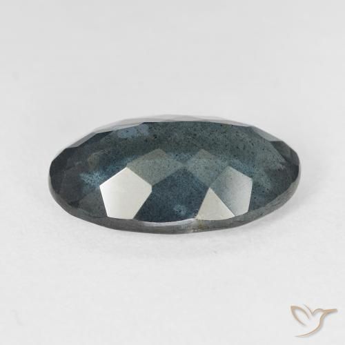 Aquamarine Gemstone in 16.9 x 10.7 mm Size for Sale, Aquamarine Stone in Deep Navy Blue Color