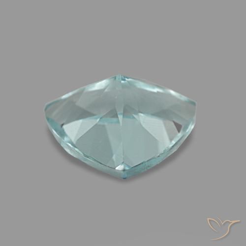 Aquamarine Gemstone in 7 x 7 mm (calibrated) Size for Sale, Aquamarine Stone in Light Blue-Green Color