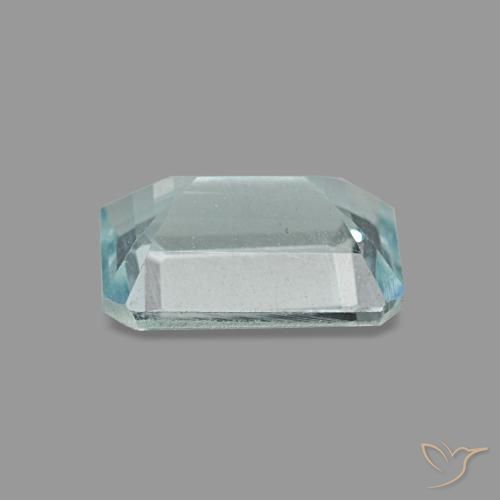 Aquamarine Gemstone in 7 x 5 mm (calibrated) Size for Sale, Aquamarine Stone in Light Blue-Green Color