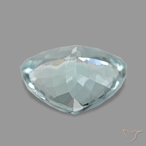 Aquamarine Gemstone in 10 x 10 mm (calibrated) Size for Sale, Aquamarine Stone in Intense Aqua Blue Color