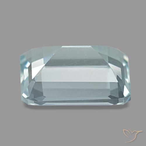 Aquamarine Gemstone in 11 x 9 mm (calibrated) Size for Sale, Aquamarine Stone in Light Blue Color