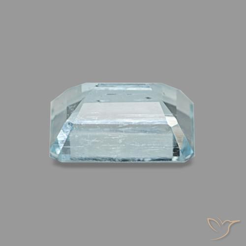Aquamarine Gemstone in 7 x 5 mm (calibrated) Size for Sale, Aquamarine Stone in Greenish Blue Color