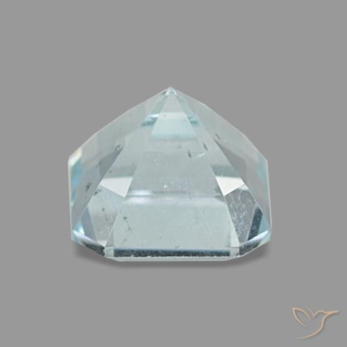 Aquamarine Gemstone in 6 x 6 mm (calibrated) Size for Sale, Aquamarine Stone in Light Aqua Blue Color