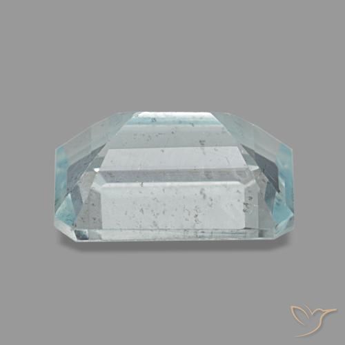 Aquamarine Gemstone in 8 x 6 mm (calibrated) Size for Sale, Aquamarine Stone in Light Aqua Blue Color