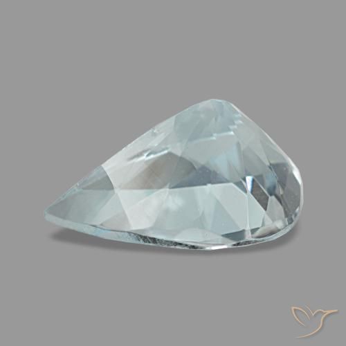 Aquamarine Gemstone in 9 x 6 mm (calibrated) Size for Sale, Aquamarine Stone in Light Greenish Blue Color