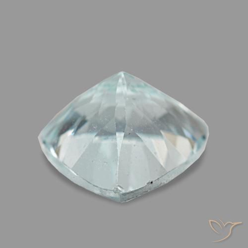 Aquamarine Gemstone in 8 x 8 mm (calibrated) Size for Sale, Aquamarine Stone in Light Aqua Blue Color