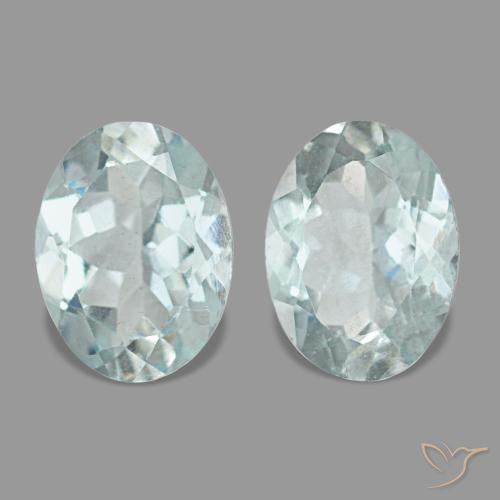 2.00ctw Blue Aquamarine, Oval, VS