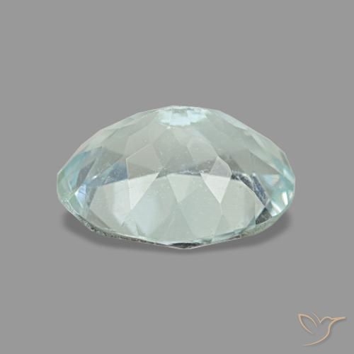 Aquamarine Gemstone in 8 x 6 mm (calibrated) Size for Sale, Aquamarine Stone in Light Blue Color