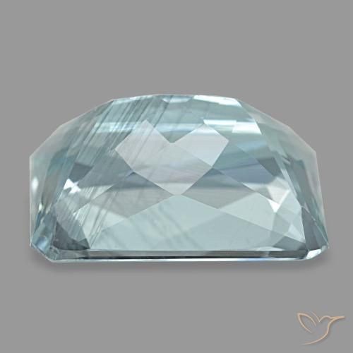 Aquamarine Gemstone in 14.6 x 10.4 mm Size for Sale, Aquamarine Stone in Light Blue-Green Color