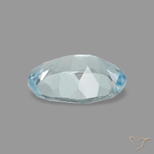 Aquamarine Gemstone in 7 x 5 mm (calibrated) Size for Sale, Aquamarine Stone in Light Blue Color