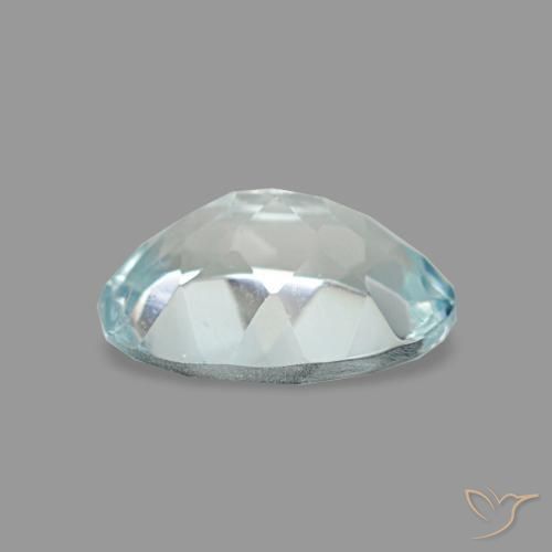 Aquamarine Gemstone in 7 x 5 mm (calibrated) Size for Sale, Aquamarine Stone in Light Blue Color