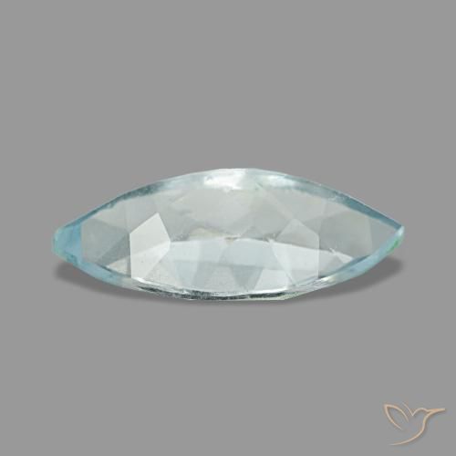 Aquamarine Gemstone in 10 x 5 mm (calibrated) Size for Sale, Aquamarine Stone in Light Blue Color