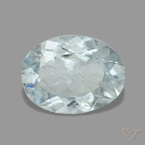 1.20ct Blue Aquamarine, Oval, VS-SI