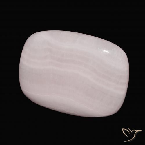 31.89 ct Pink Aragonite Stone, Natural Aragonite in Cushion Cabochon Shape for Sale