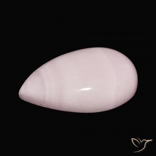 Aragonite Gemstone in 22.2 x 14.4 mm Size for Sale, Aragonite Stone in Rose Pink Color