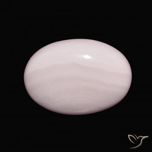 10.16ct Natural Light Pink Aragonite, Oval, Opaque