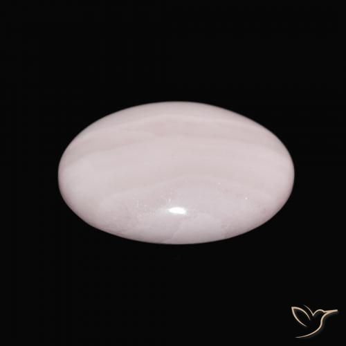 Aragonite Gemstone in 19.1 x 14.1 mm Size for Sale, Aragonite Stone in Rose Pink Color