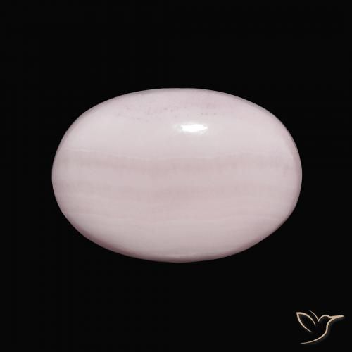 11.97ct Natural Light Pink Aragonite, Oval, Opaque