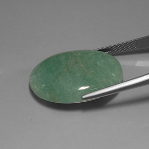 Aventurine Gemstone in 29.3 x 22.2 mm Size for Sale, Aventurine Stone in Green Color
