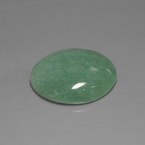 23.52 ct Green Aventurine Stone, Natural Aventurine in Oval Cabochon Shape for Sale