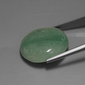 Aventurine Gemstone in 23.6 x 22.9 mm Size for Sale, Aventurine Stone in Green Color