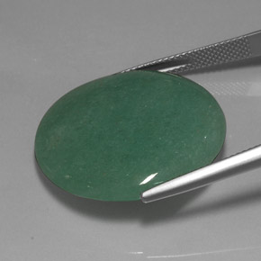 Aventurine Gemstone in 25.9 mm Size for Sale, Aventurine Stone in Green Color