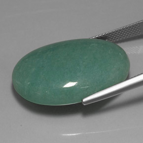 Aventurine Gemstone in 28.9 x 21.3 mm Size for Sale, Aventurine Stone in Green Color