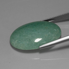 Aventurine Gemstone in 26.6 x 18.8 mm Size for Sale, Aventurine Stone in Green Color