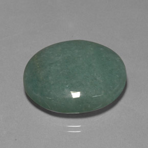 40.01 ct Green Aventurine Stone, Natural Aventurine in Oval Cabochon Shape for Sale