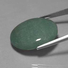 Aventurine Gemstone in 29.3 x 25.9 mm Size for Sale, Aventurine Stone in Green Color