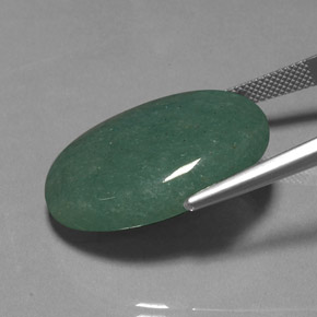 Aventurine Gemstone in 30.4 x 21.8 mm Size for Sale, Aventurine Stone in Green Color