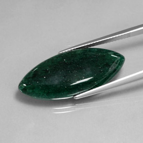 Aventurine Gemstone in 30.8 x 13 mm Size for Sale, Aventurine Stone in Green Color