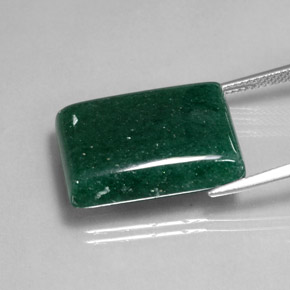 Aventurine Gemstone in 21.1 x 14.5 mm Size for Sale, Aventurine Stone in Green Color