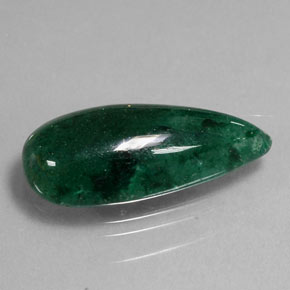 10.46 ct Green Aventurine Stone, Natural Aventurine in Pear Cabochon Shape for Sale