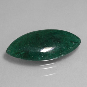 11.17 ct Green Aventurine Gemstone, Aventurine Gem in Marquise Cabochon Shape for Sale.