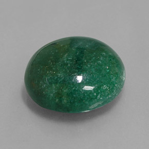 11.46 ct Green Aventurine Stone, Natural Aventurine in Round Cabochon Shape for Sale