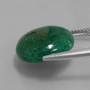 Aventurine Gemstone in 16.2 mm Size for Sale, Aventurine Stone in Green Color