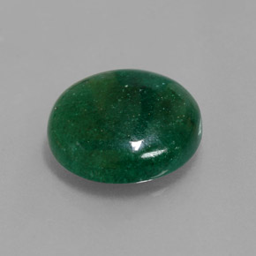 9.10 ct Green Aventurine Stone, Natural Aventurine in Round Cabochon Shape for Sale