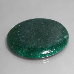 93.74 ct Green Aventurine Stone, Natural Aventurine in Round Cabochon Shape for Sale
